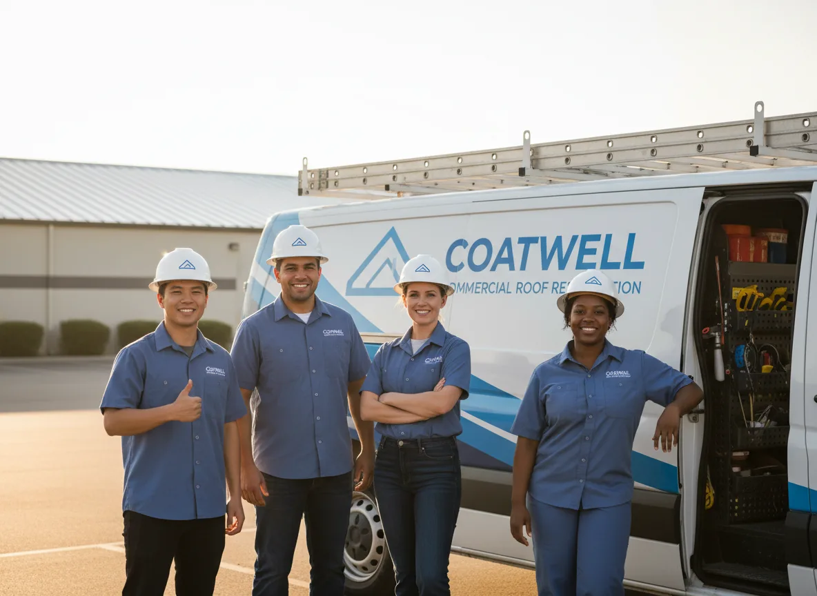 Commercial roof coating company in Oakland, AR